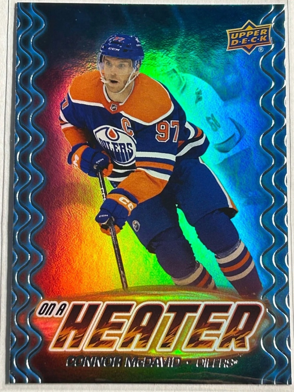 3/$10 Connor McDavid 2024/25 Upper Deck Edmonton Oilers Hockey Card